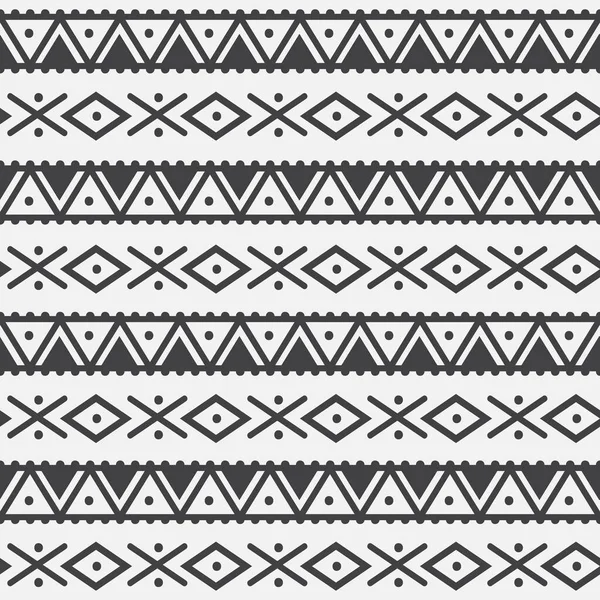 Geometrisches Ethnisch Nahtloses Muster Grenze Geschenkpapier lizenzfreie Stockillustrationen