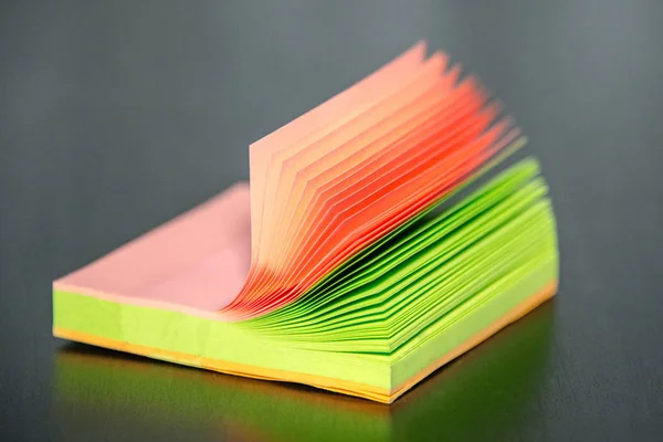 Note the colored diary stickers — Stock Photo, Image