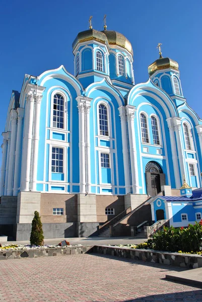 俄罗斯, Zadonsk, 2017年8月25日修道院为人基督徒 — 图库照片