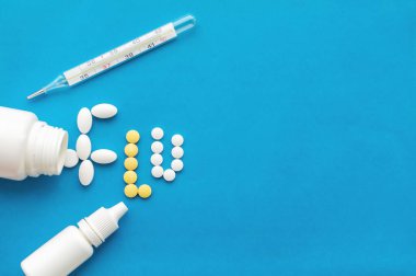 The inscription of the pills 