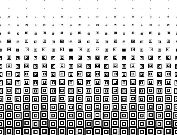 Seamless pattern with halftone squares — Stock Vector