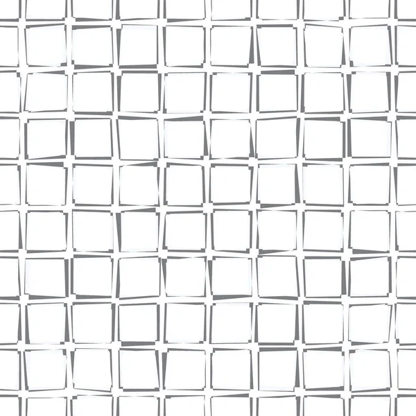 Zökkenőmentes geometrikus minta ívelt négyzetek — Stock Vector