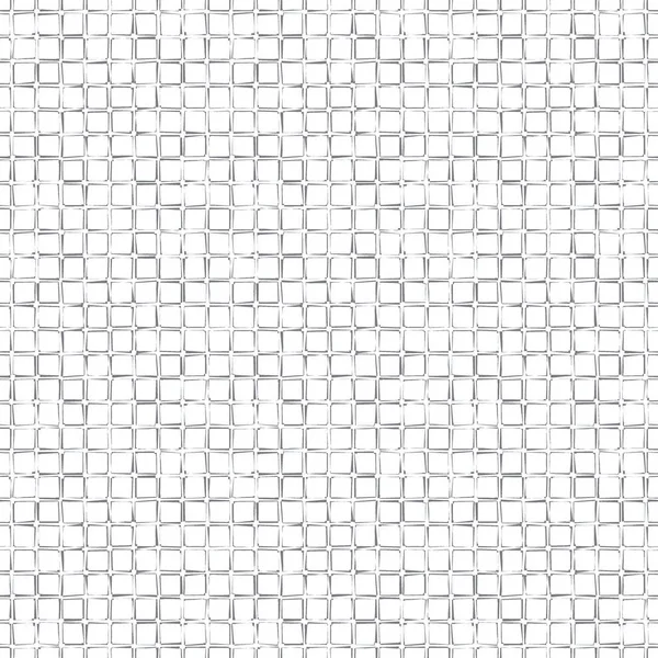 Naadloze geometrische patroon met gebogen vierkantjes — Stockvector
