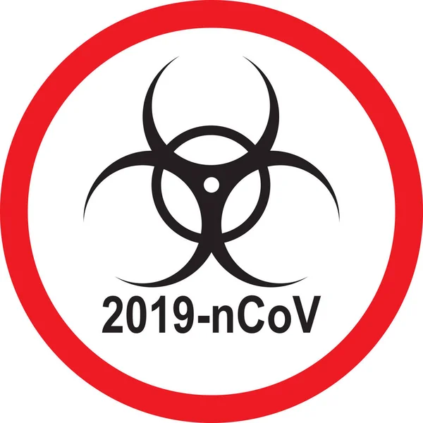 Vetor de conceito de 2019-nCov Coronavirus — Vetor de Stock