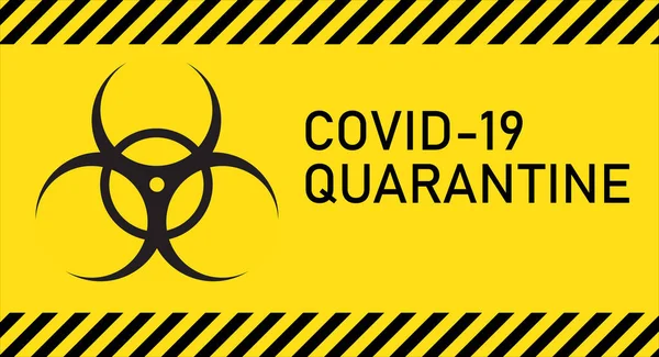 Concetto di focolaio di Novel Coronavirus covid-19 — Vettoriale Stock