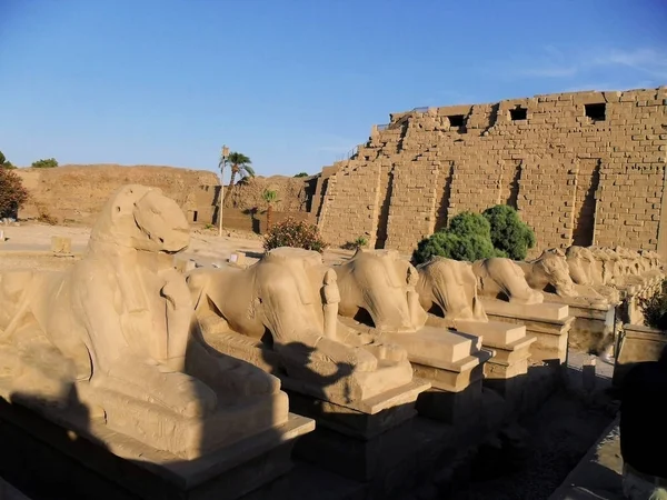 Egito, Norte da África, visite o Templo de Luxor, Karnak — Fotografia de Stock