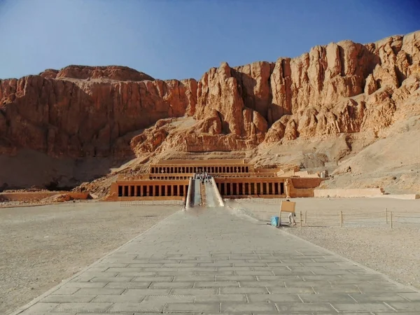 Egipt Dolina Królów Świątynia Królowej Hatszepsut Zdjęcia Stockowe bez tantiem