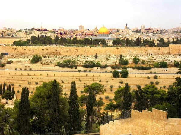 Israel, Oriente Medio, ciudad de Jerusalén, panorama — Foto de Stock
