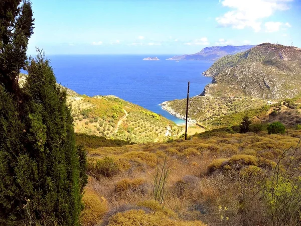 Grecia, Isla de Skiathos, Mar Egeo, Grupo de las Esporadas del Norte — Foto de Stock