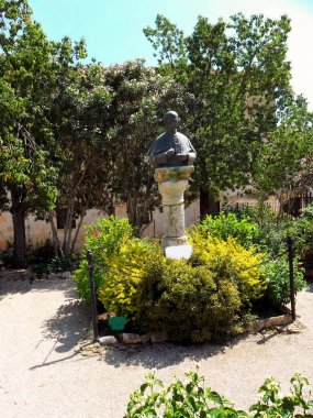 Transfiguration Mount Tabor İsrail üzerinde Kilisesi. Mount Tabor geleneksel olarak Mount, başkalaşım tanımlanır.