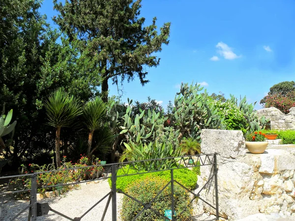 Chiesa Della Trasfigurazione Sul Monte Tabor Israele Monte Tabor Tradizionalmente — Foto Stock