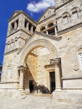 Transfiguration Mount Tabor İsrail üzerinde Kilisesi