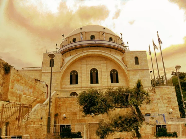 Israel, North Africa,  city of Jerusalem, Via Cardo, Jewish Quar — Stock Photo, Image