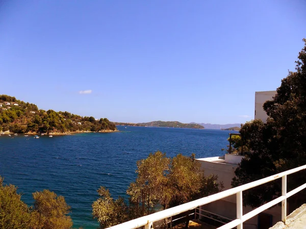 Grecia Vacaciones Isla Skiathos — Foto de Stock