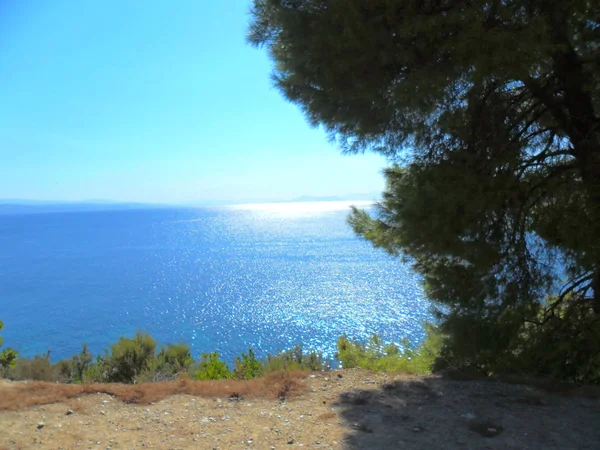 Greece Vacations Island Skiathos — Stock Photo, Image