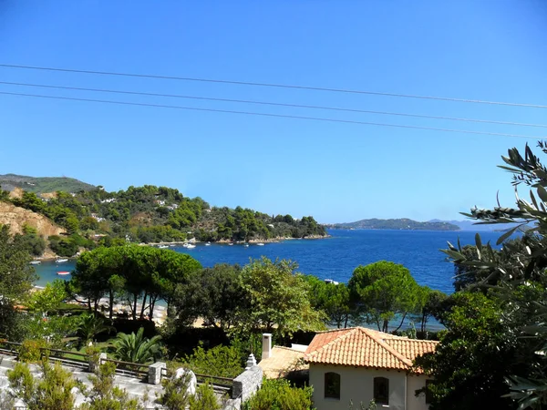 Grécia Férias Ilha Skiathos — Fotografia de Stock