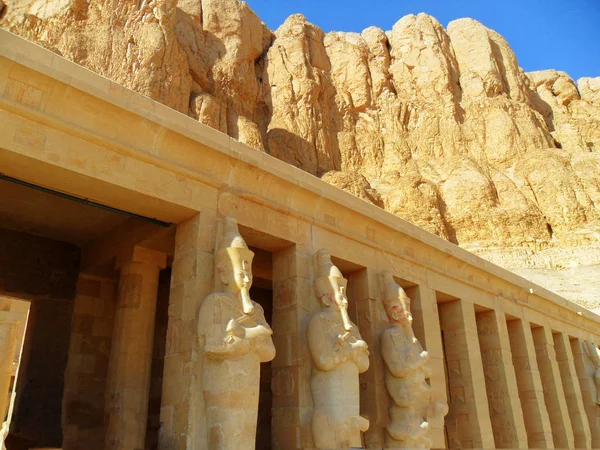 Egipto Valle Los Reyes Templo Reina Hatshepsut — Foto de Stock
