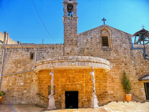 Iglesia Ortodoxa Griega de la Anunciación, Nazaret, Israel — Foto de Stock