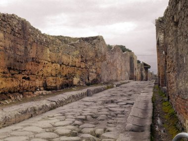 İtalya, Napoli şehir Pompei