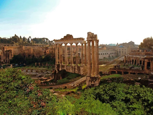 Włochy, Rzym, stolica, Roman Forum — Zdjęcie stockowe