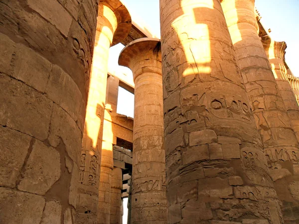 Ägypten Nordafrika Tempel Des Karnak Luxor — Stockfoto