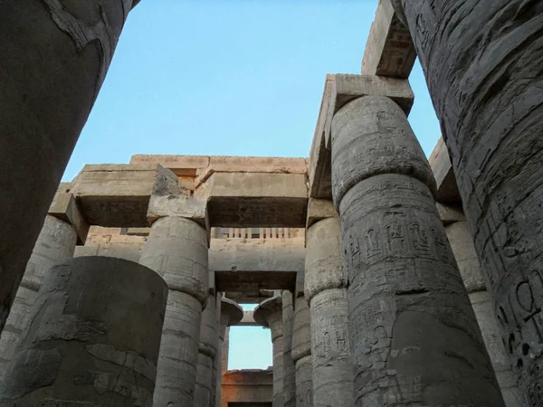 Mısır Kuzey Afrika Karnak Tapınağı Luxor — Stok fotoğraf