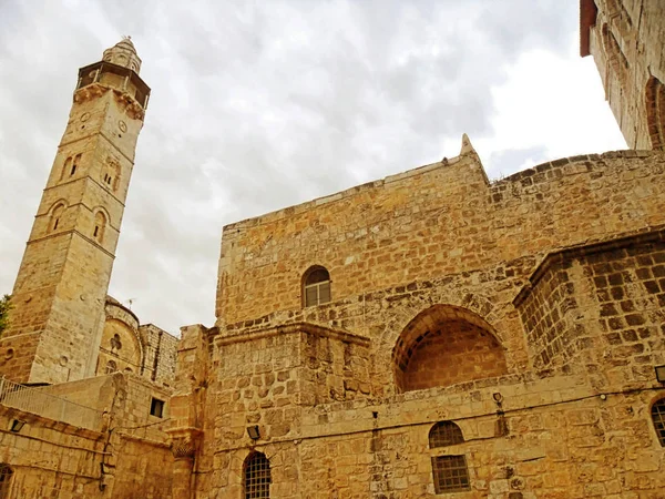 Израиль Иерусалим Храм Гроба Господня Старый Город — стоковое фото