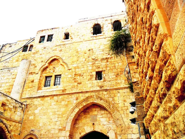Израиль Иерусалим Средний Восток Тайная Вечеря Горе Сион Старый Город — стоковое фото
