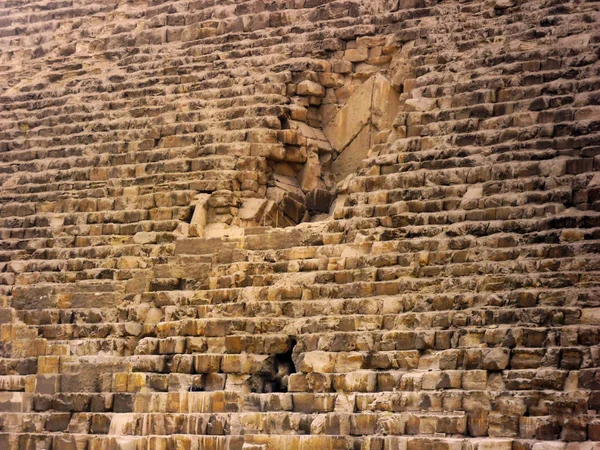 A piramisok és a szfinx Giza, Egyiptom, Közel-Kelet — Stock Fotó