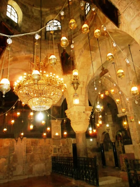 Israel Oriente Medio Jerusalén Iglesia Del Santo Sepulcro También Llamada — Foto de Stock