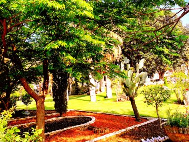 Tiberias, kutluluk Mount, İsrail, vaaz güzel manzarasına Dağı üzerinde