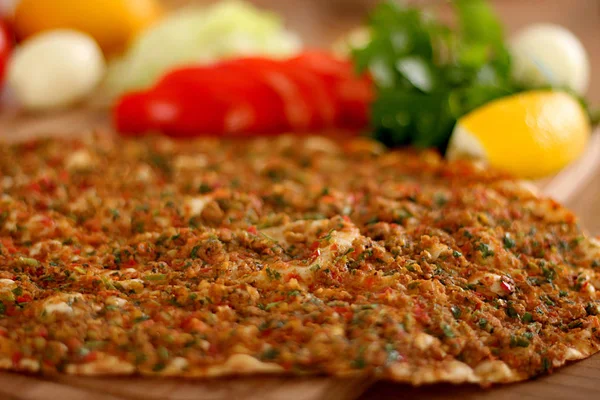 a Photo of Turkish food pide pizza lahmacun for Hotel & Restaura