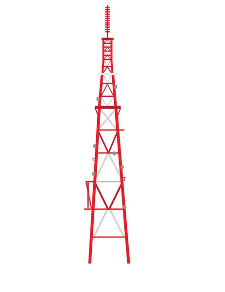テレビ塔のベクトル — ストックベクタ