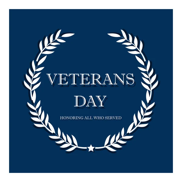 Gün kıdemli ABD afiş, vektör çizim, düz metin