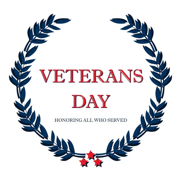 Gün kıdemli ABD afiş, vektör çizim, düz metin