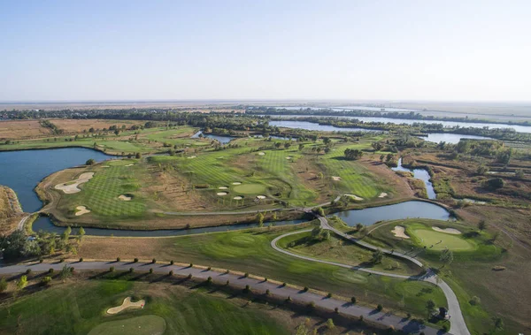 Rostov-on-Don, Russia - 2015：Golf Country Club Don, aerial view — 图库照片