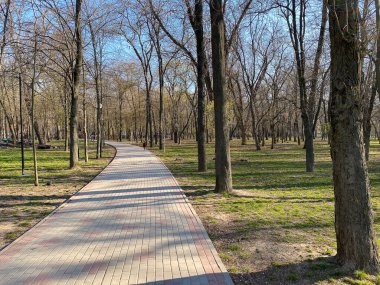 Rostov-on-Don, Rusya - 2020: İnsansız Devrim Parkı