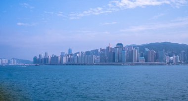 Hong Kong - 2020 Victoria Limanı, gökdelenler, Ada Paskalya Koridoru