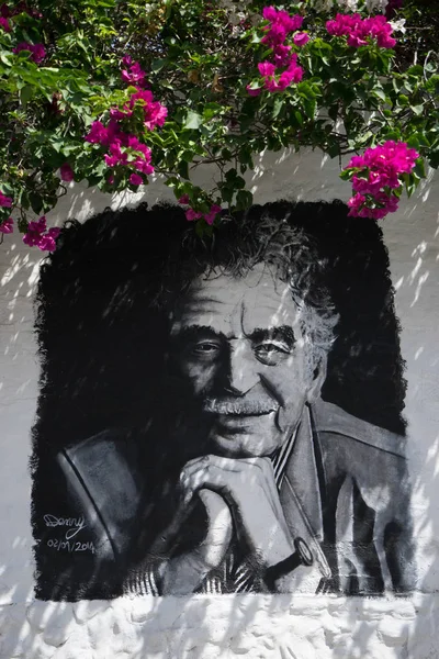 Das Porträt von gabriel garcia marquez — Stockfoto