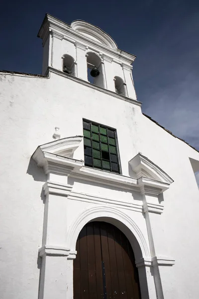 Kyrkans fasad i Popayan Colombia — Stockfoto