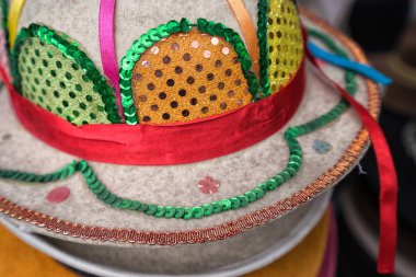 Otavalo geleneksel şapka 