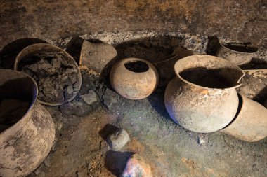 Kolombiya mezar urns 