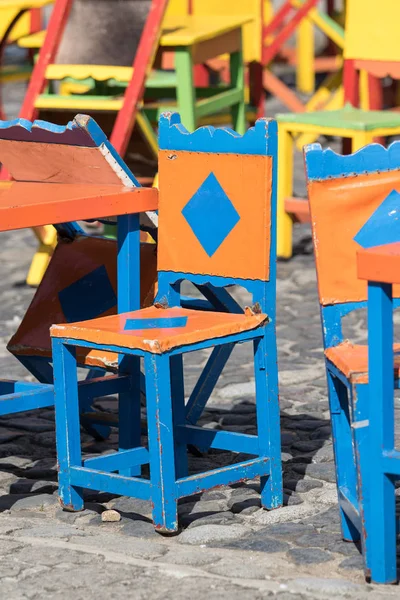 Traditional Colombian chairs — Stock Photo, Image