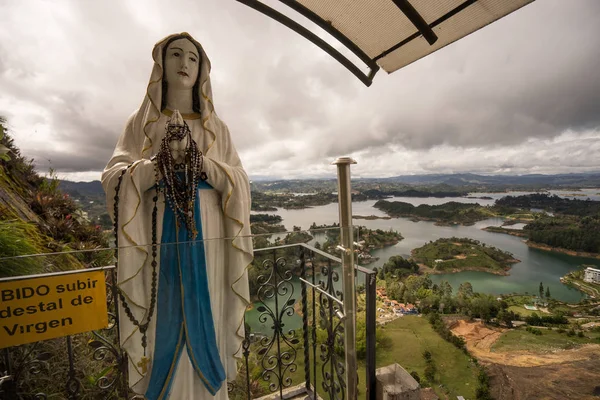 瓜塔佩的宗教雕像 — 图库照片