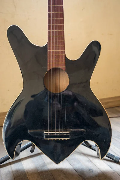 Guitar closeup in Ecuador — Stock Photo, Image