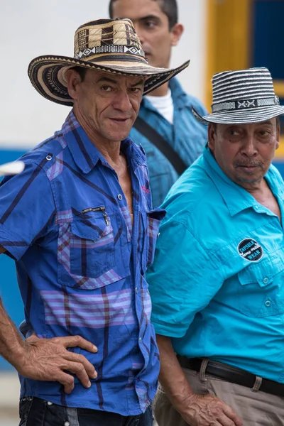 Homens colombianos em El JArdin — Fotografia de Stock