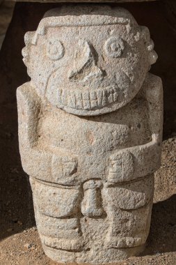 Eski Kolombiya heykeller 