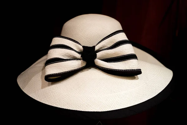 Panama hat closeup — Φωτογραφία Αρχείου