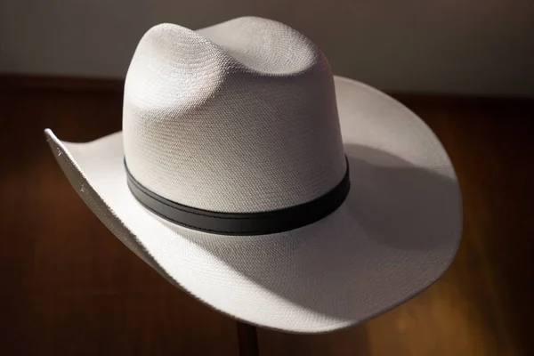 Panama hat closeup — 图库照片