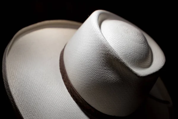 Panama hat closeup — Φωτογραφία Αρχείου